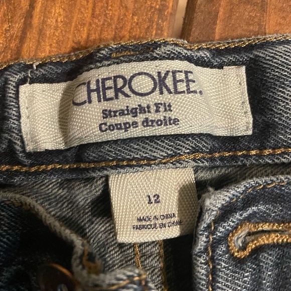Cherokee Straight Fit Boys Jeans | Size 12 | - Picture 4 of 9
